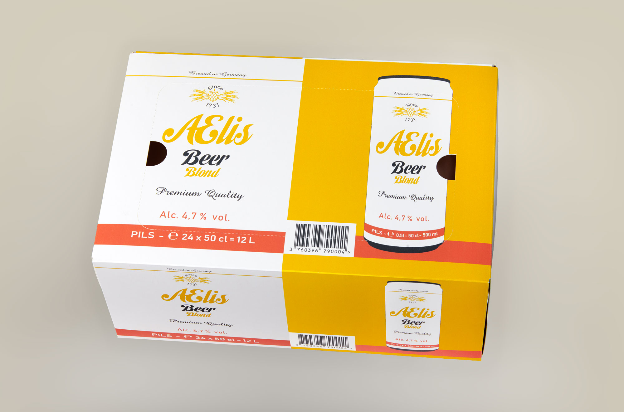 AElis Beer  Pils canette  50 cl